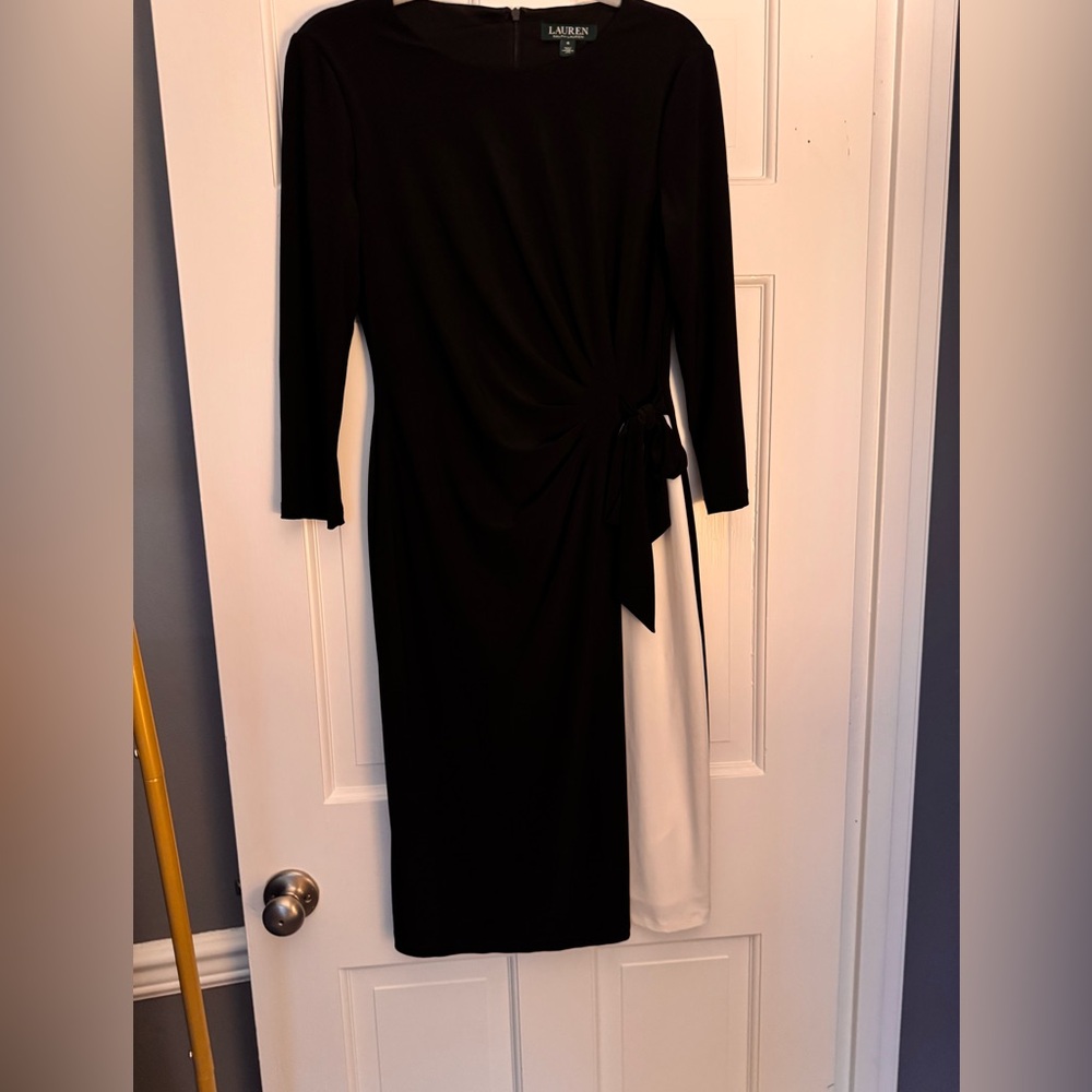 Black and White Women's Dress